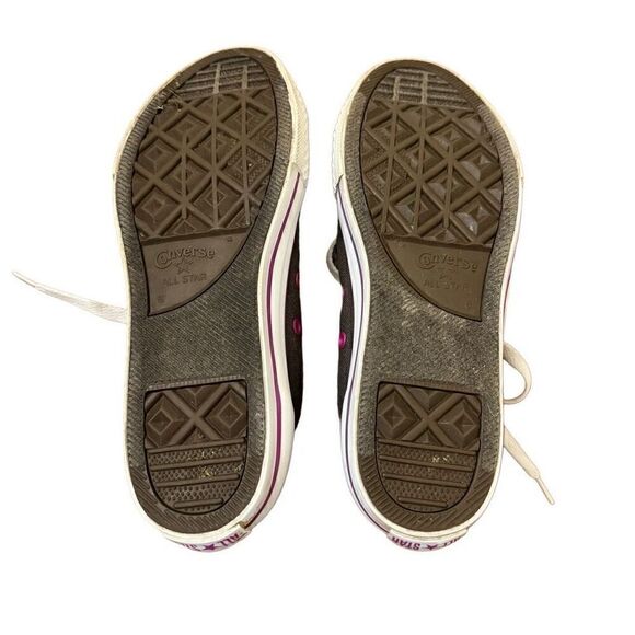 Converse Double Tongue Allstar Canvas Sneakers Purple Blue Youth 6 = Women’s 8.5 - Picture 7 of 9